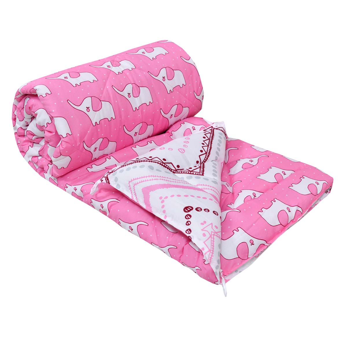 Minitrunks Pink Single Bed Kids Comforter