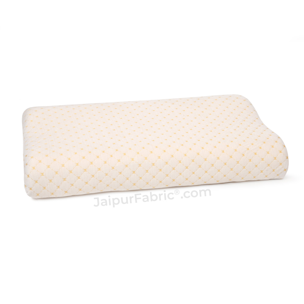 Jaipur Fabric®  Memory Foam Contour Classic Cervical Pillow for Sleeping, Relief from Neck Pain, Shoulder Pain, Back Pain And Headache