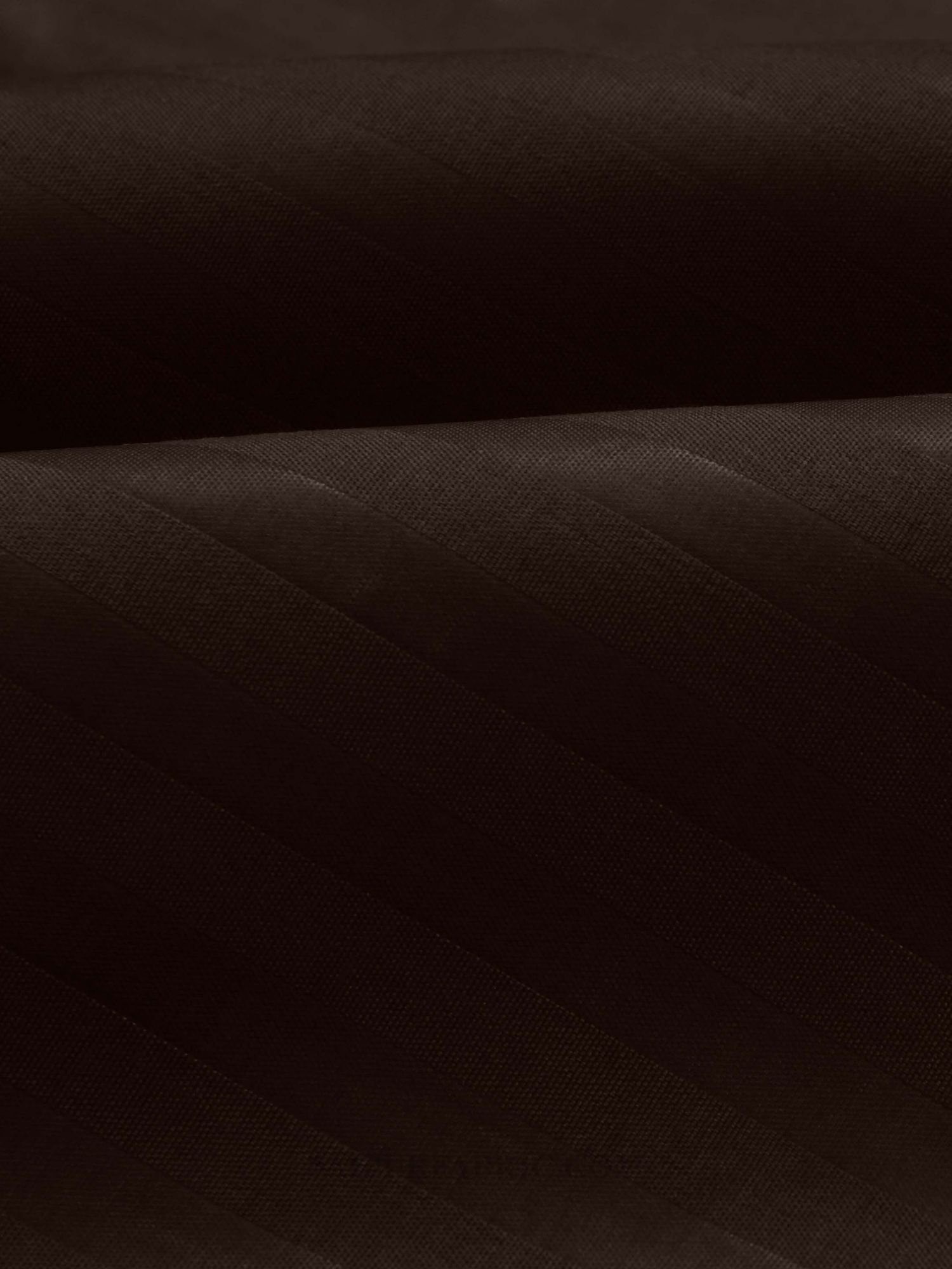 Dark Brown Satin Stripes Single BedSheet