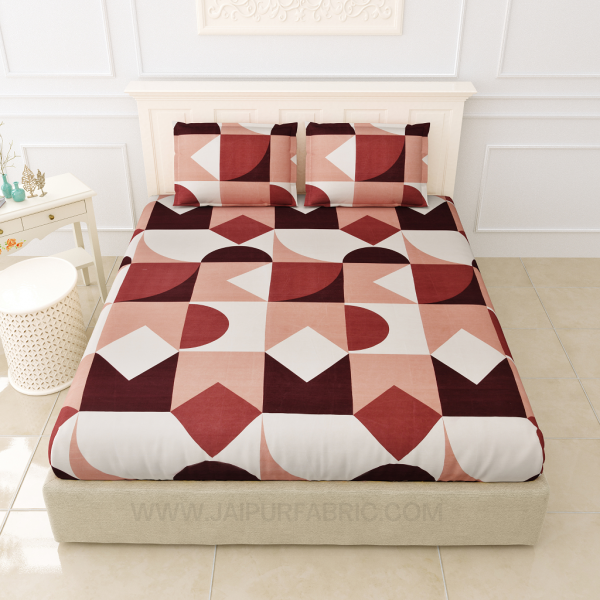 Shape Spaces King Size Bedsheet